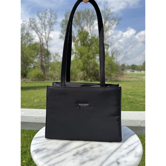 kate spade Handbags - Kate Spade Tote Black Nylon Vintage Y2K Vintage Shoulder Bag